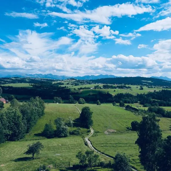 Siedlisko pod Tatrami - agroturystyka，位于Maruszyna的酒店