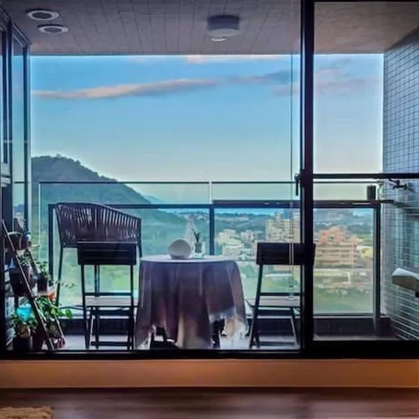 浮雲投影海景溫泉，位于头城的酒店