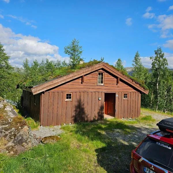 Nice Sirdal Bungalow in Ådneram，位于Tjørhom的酒店