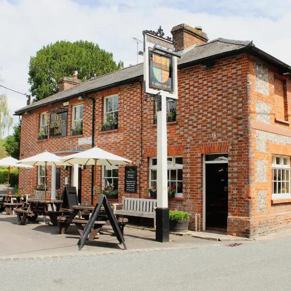 The George Inn St Mary Bourne，位于Hurstbourne Tarrant的酒店