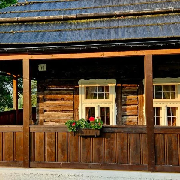 Drevenica Borovianka，位于Veľké Borové的酒店