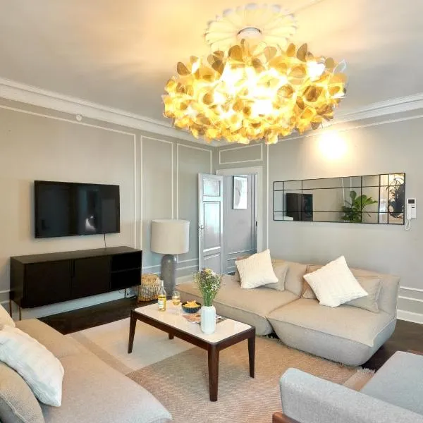 Large 4 bedroom with Balcony & Bathtub in CPH City，位于哥本哈根的酒店