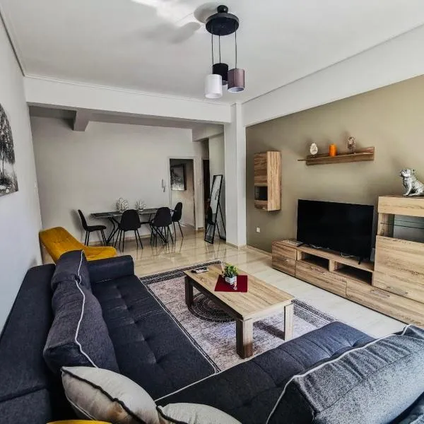 Silver Central Apartment，位于沃洛斯的酒店