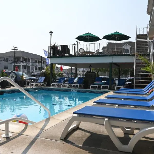 Grecian Garden Motel，位于北怀尔德伍德的酒店