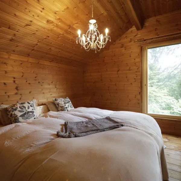 森のワルツ 森に包まれた家 BBQok，位于小诸市的酒店