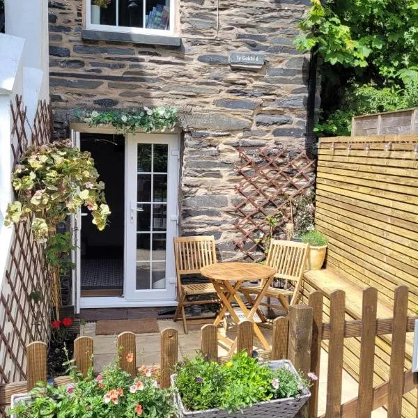 Ty Golchi - Cosy traditional cottage in Corris，位于Llanwrin的酒店