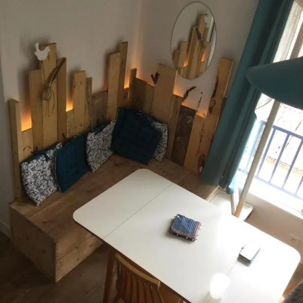 Baie de Somme, Quend-Plage, 50m de plage, appart 4 a 6 personnes，位于康村的酒店