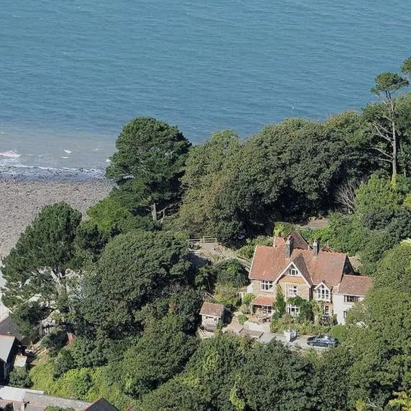 Treetop Cottage at Countisbury Lodge，位于曼海德的酒店