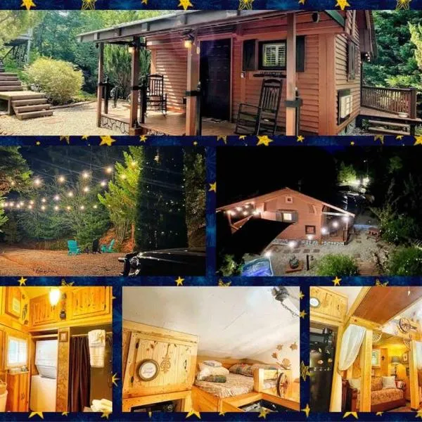 Tiny House, WIFI,Hot tub,Secluded，位于Hartford的酒店