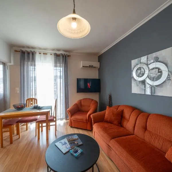 Your Home by the Sea for 3 in Xylokastro，位于西洛卡特伦的酒店