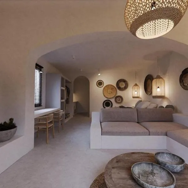 Lejardin suites santorini，位于皮尔戈斯的酒店