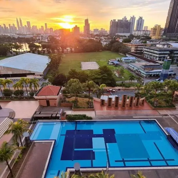 3BR 8PAX KL City Centre KLCC View Ampang Boulevard Condo，位于安邦的酒店