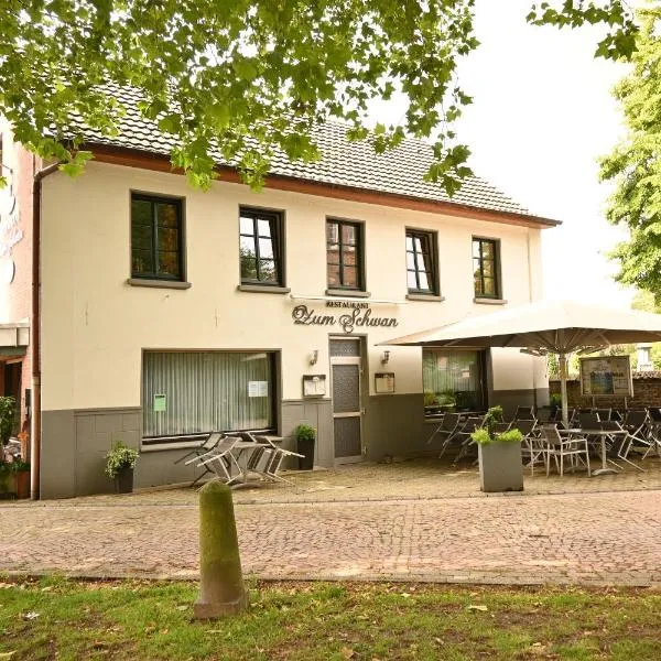 Hotel Restaurant Zum Schwan，位于Bedburg Hau的酒店