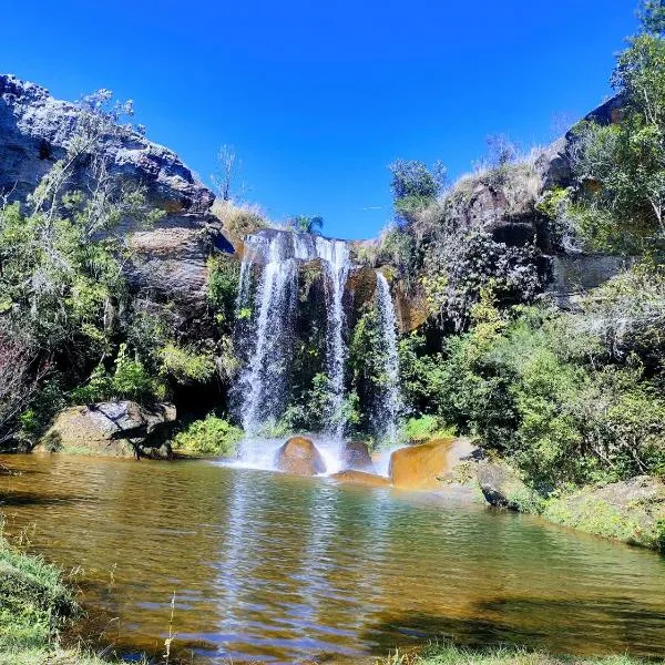 Cachoeira do Alemão - Recanto dos Arcos，位于Balsa Nova的酒店