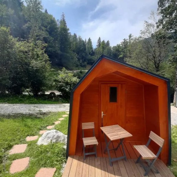 Camping & Glamping Grintovec，位于普雷德沃尔的酒店