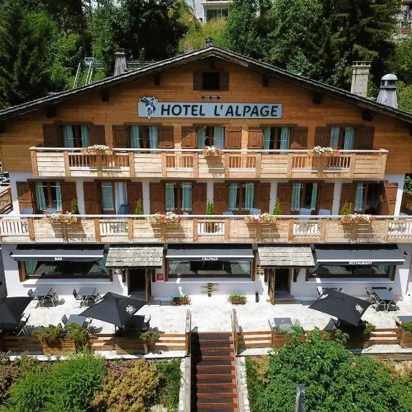 高山牧场酒店，位于Le Chinaillon的酒店