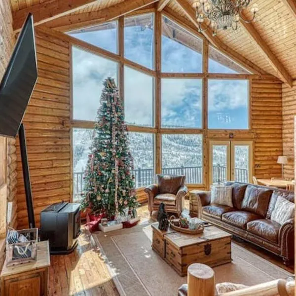 Spectacular Chalet overlooking the ski slopes，位于帕罗万的酒店