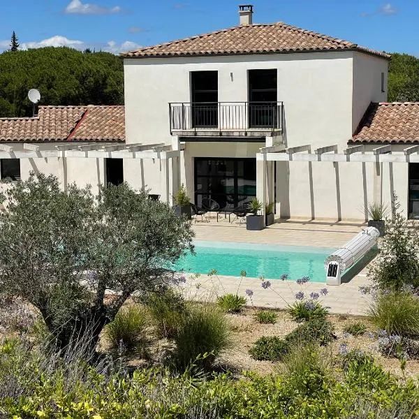 Villa ARTOS - piscine - 300 m2，位于卡尔卡松的酒店