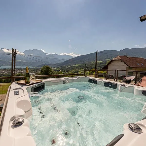 ANNECY HAPPY LODGE DUPLEX 9 pers，位于圣若里奥的酒店