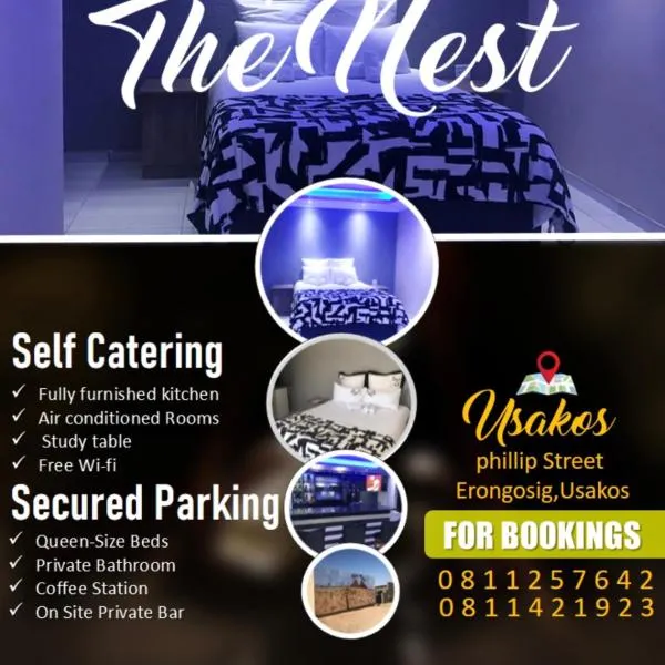 The Nest Overnight and Accommodation Usakos，位于Usakos的酒店