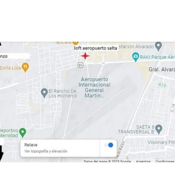 Loft Aeropuerto Salta，位于General Alvarado的酒店