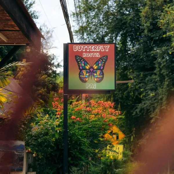 Butterfly Hostel, Pai，位于拜县的酒店