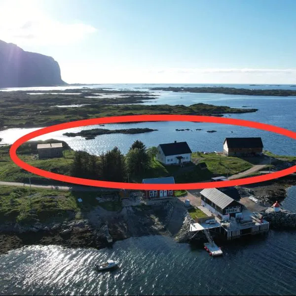 Villa Borgvåg - A unique Seafront Villa in the heart of Lofoten，位于Haukland的酒店