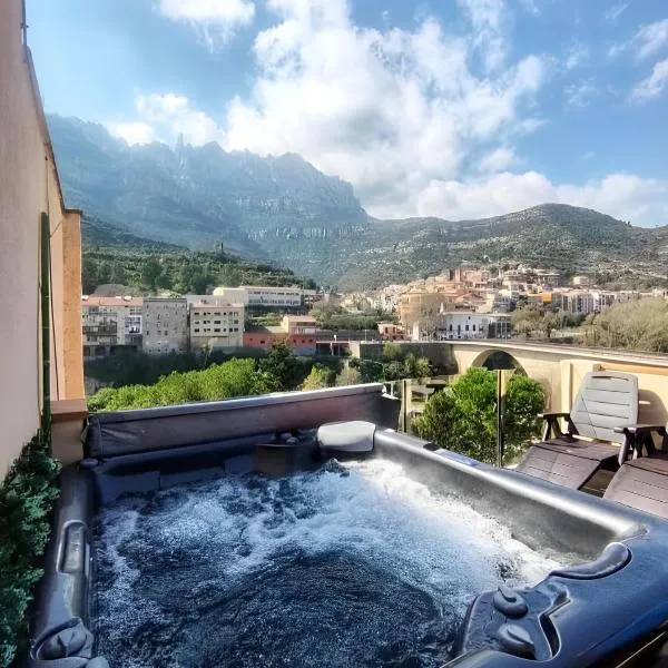 Alojamiento en Montserrat- Montserrat Paradise Apartament，位于Rellinars的酒店