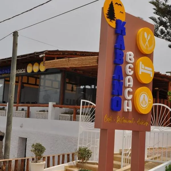 KABANO BEACH AUBERGE CAFE RESTAURANT，位于Oulad Talha的酒店