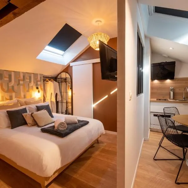 Appart-hôtel de standing avec jacuzzi privatisable en option，位于佩里格的酒店