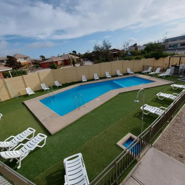 Acogedor departamento en Caldera, Bahía Inglesa, con Aire Acondicionado，位于卡尔德拉的酒店