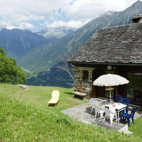 Holiday Home Rustico Tecc du Martin by Interhome，位于Leontica的酒店