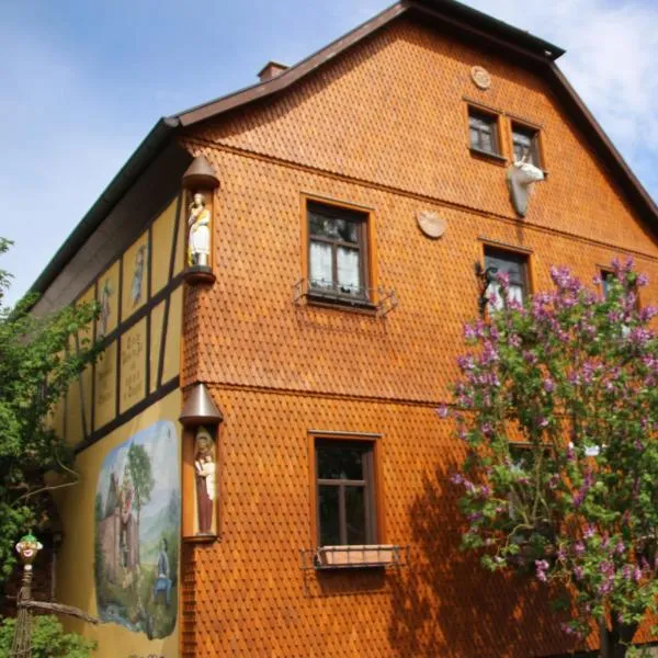 Pension Rhöner Kräuterwerk，位于Schleid的酒店