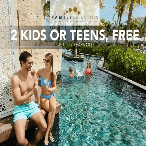Family Selection at Grand Palladium Select Costa Mujeres - All Inclusive，位于坎昆的酒店