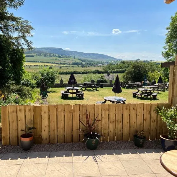 Three Wheat Heads，位于Thropton的酒店