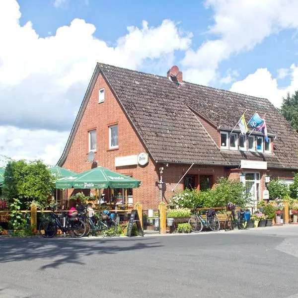 Gasthaus Düther Schleuse，位于Dörpen的酒店