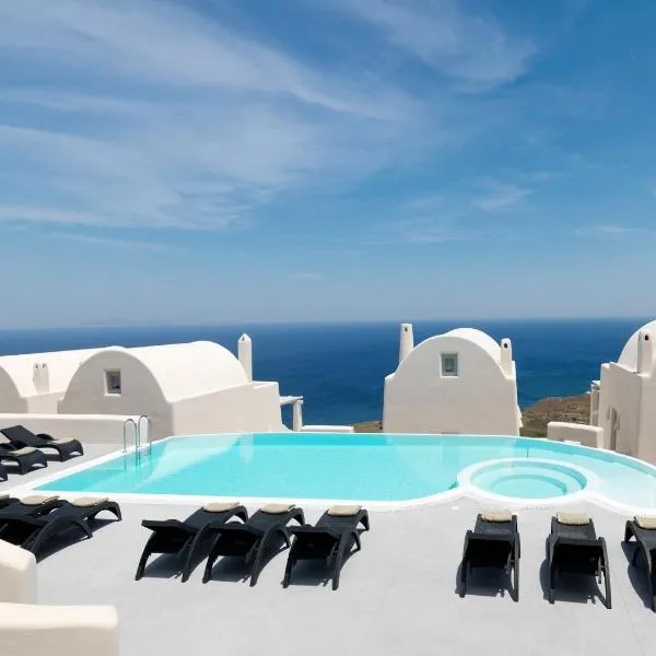 Dome Santorini Resort & Spa，位于易莫洛林的酒店