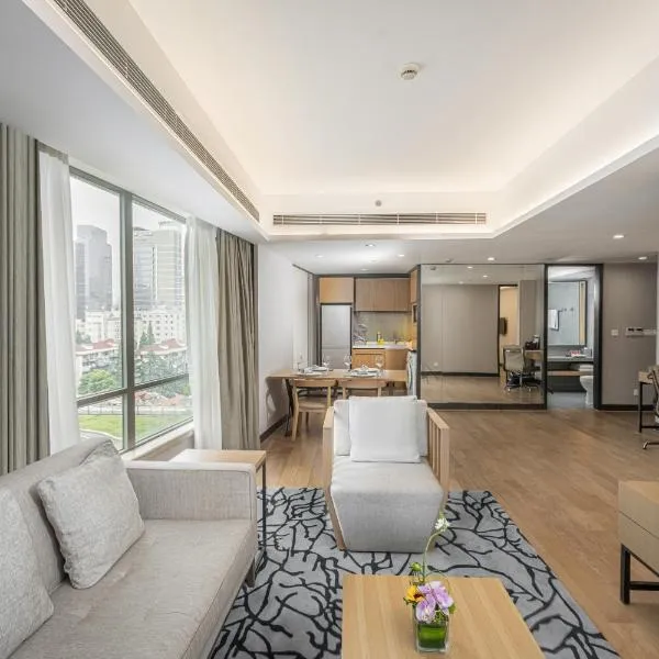 长河国际公寓新天地，位于上海的酒店