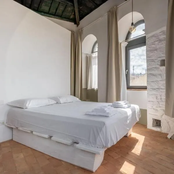 Torre Subrosa, vasca in camera cromoterapia，位于维泰博的酒店