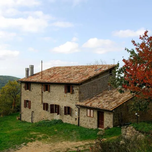 AGRITURISMO LA PIAGGIA appartamenti a Vivo D'Orcia，位于Vivo dʼOrcia的酒店