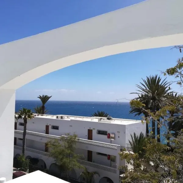 Vacaciones al sol San Agustin con piscina y WIFI，位于马斯帕洛马斯的酒店