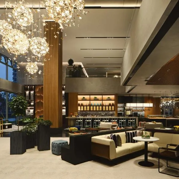 杭州金沙湖和达希尔顿嘉悦里酒店，位于杭州的酒店