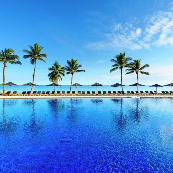 斐济海滩希尔顿度假酒店，位于金银岛的酒店
