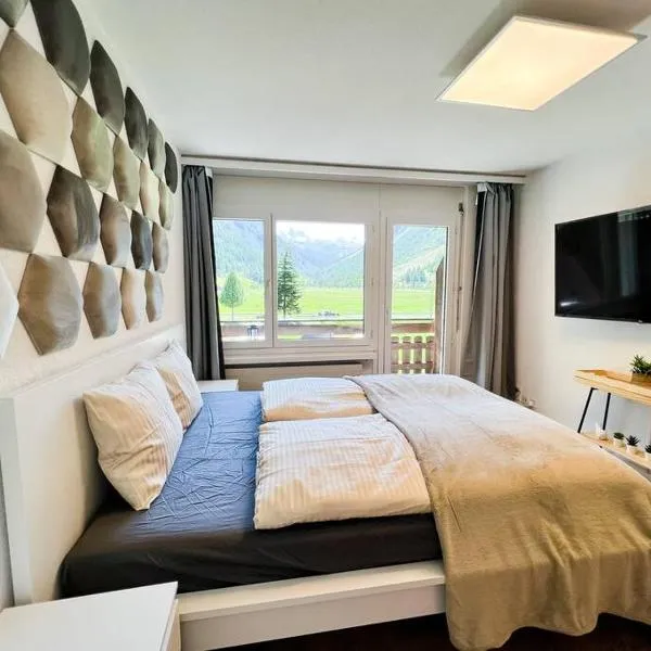 Panorama apartment for 2 near Zermatt with parking!，位于塔什的酒店