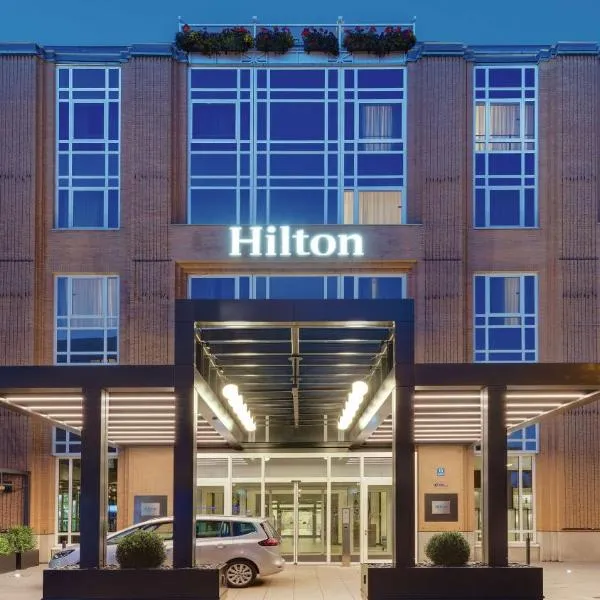 希尔顿慕尼黑市酒店，位于Freimann的酒店