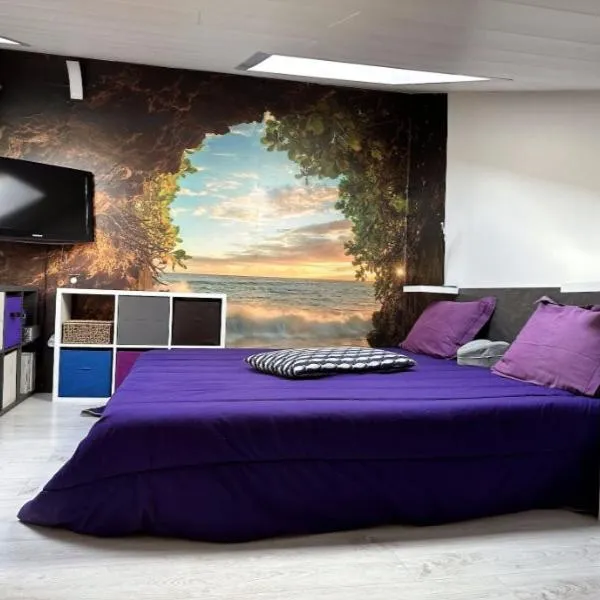 JOLI ET SPACIEUX STUDIO AVEC GARAGE AU BORD DE MER，位于弗雷瑞斯的酒店