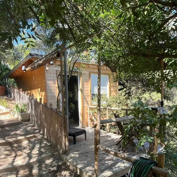 Chalet dans les arbres，位于尼斯的酒店