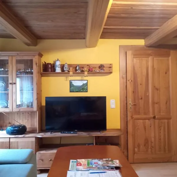 Ferienwohnung zum Sebnitzer Hirsch，位于塞布尼茨的酒店