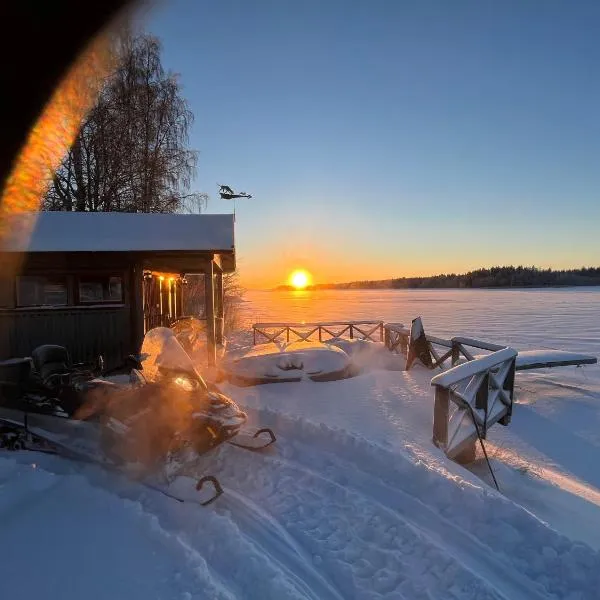 The paradise by the beach，位于Norrfjärden的酒店