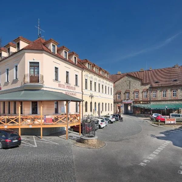 波德拉德酒店，位于Dolní Bukovsko的酒店